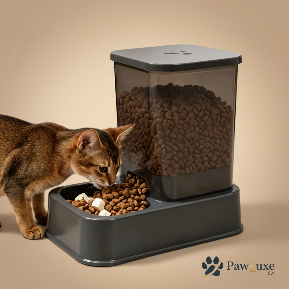 PawLuxe SA - Auto Feeder Cat Lifestyle